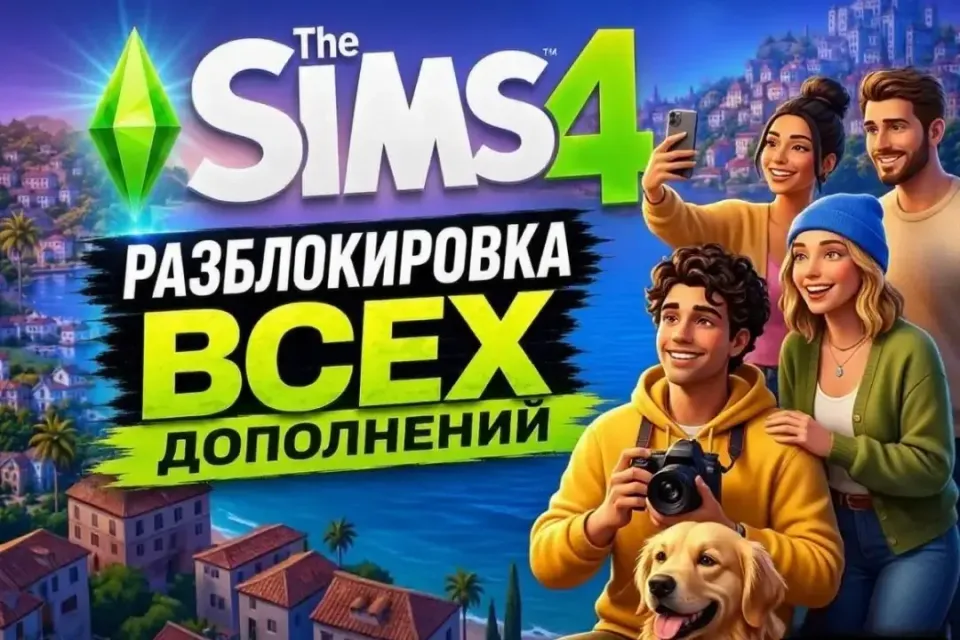🔥ВСЕ DLC THE SIMS 4 💎 ВСЕ ДОПОЛНЕНИЯ 113 ШТ