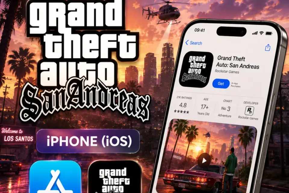 🔥GTA: SA на iOS, iPhone и iPad