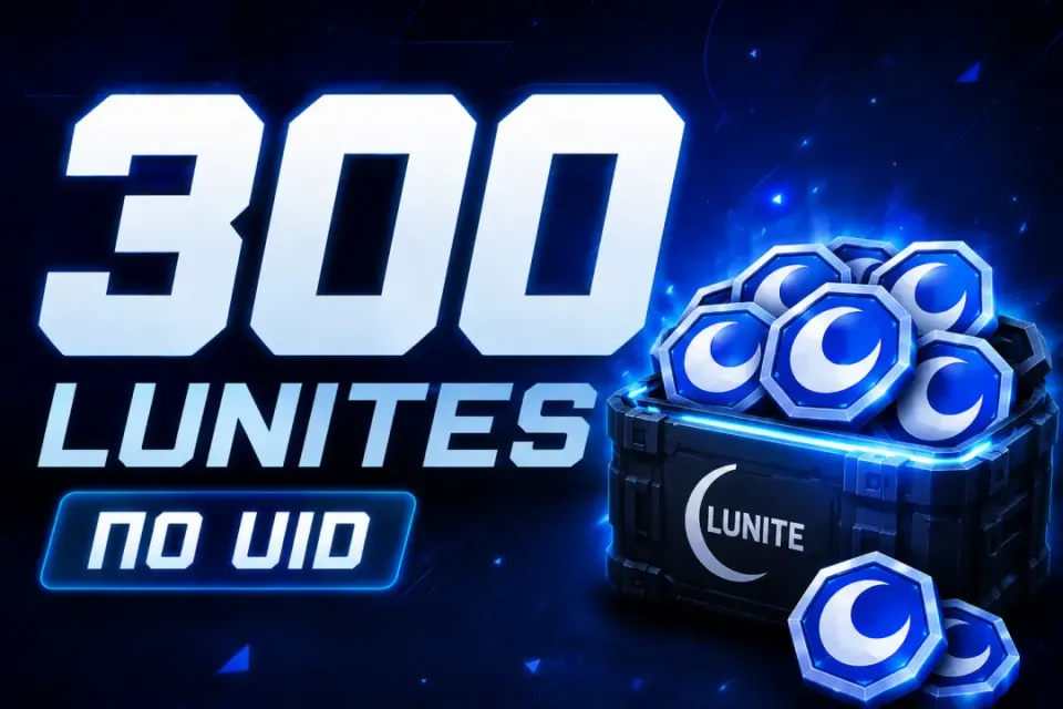 💿【 300 Лунитов 】💿【 по UID / Без входа 】🚀【 АВТОВЫДАЧА 24/7】🍀