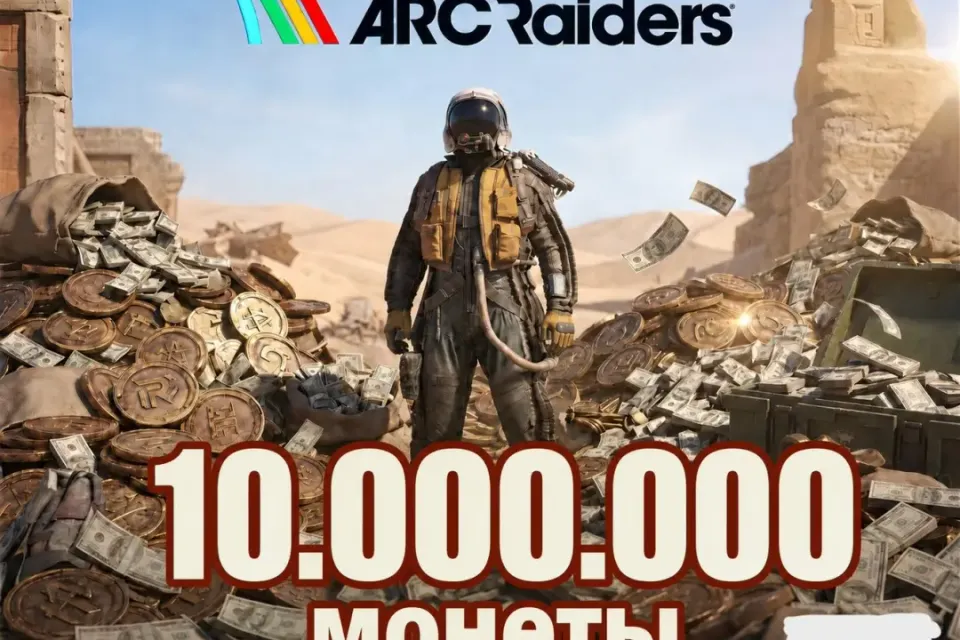 🟡 10.000.000 монет 🟡 ARC Raiders ✅ МГНОВЕННО ⭐
