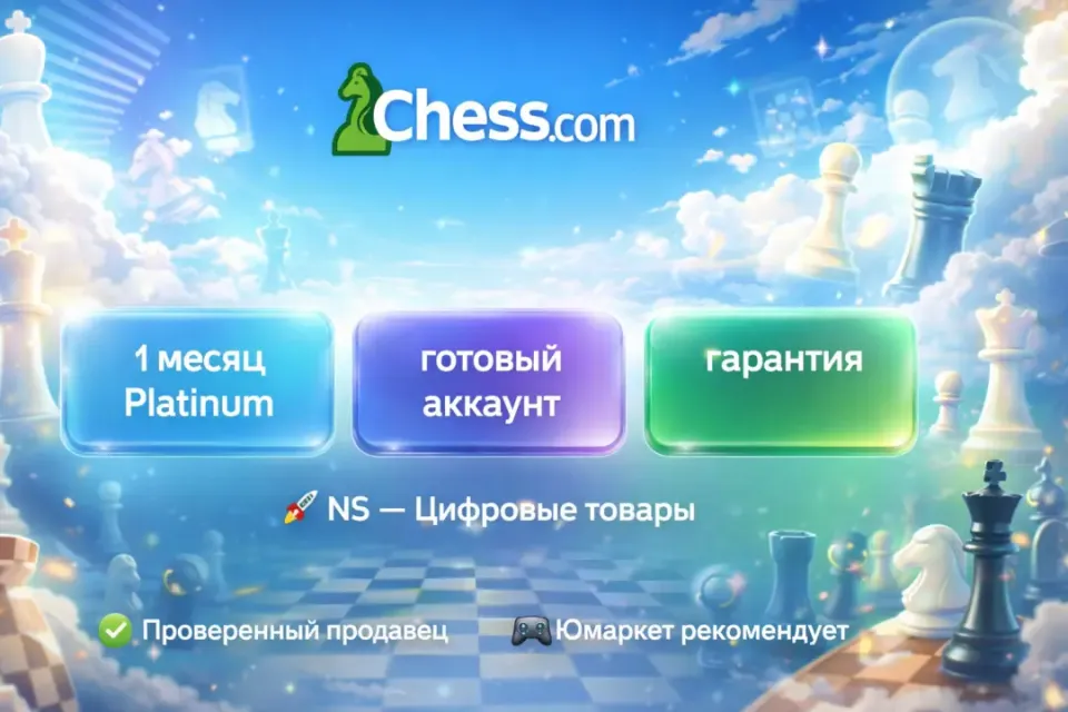 🔰 Chess com Platinum — [1 месяц готовый аккаунт] 🔰