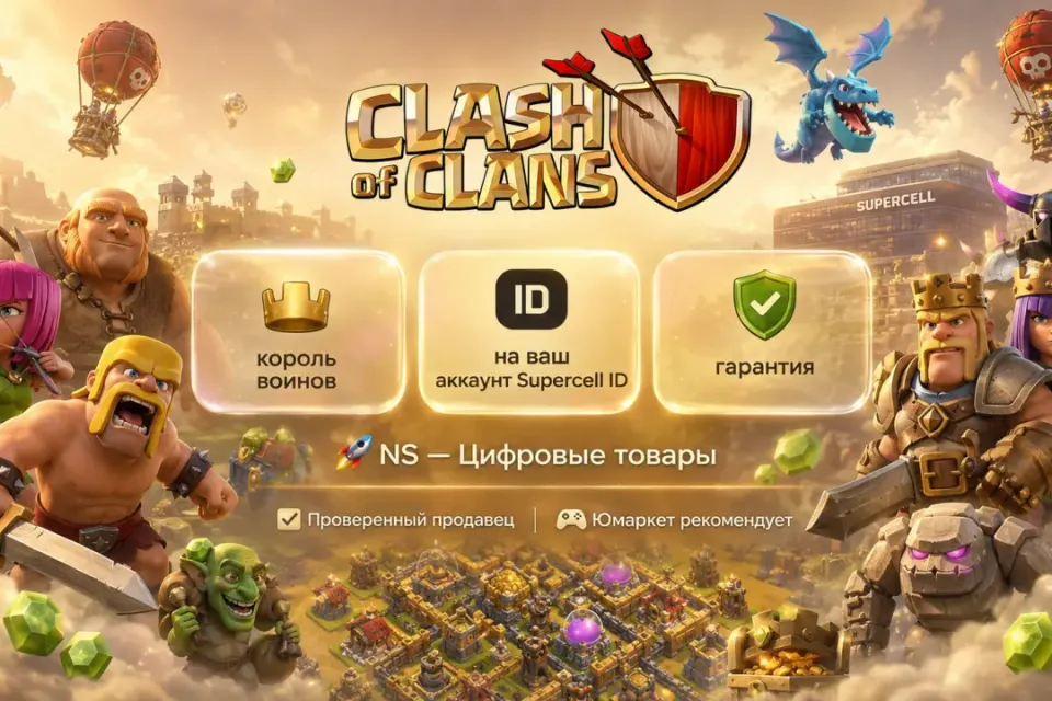 🔰 Clash of Clans — [король воинов на Ваш аккаунт] 🔰