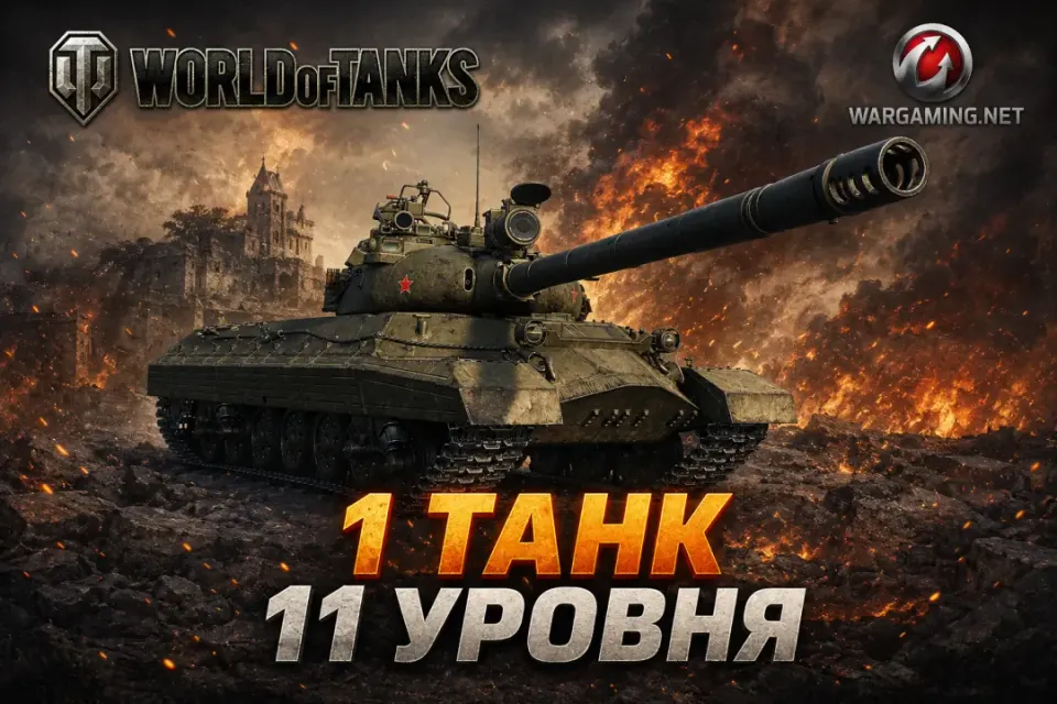 1 ТАНК 11 УРОВНЯ - WORLD OF TANKS – WARGAMING(EU)