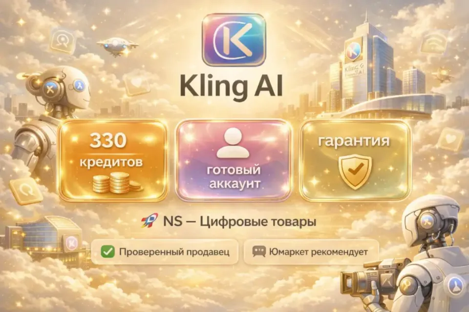 🔰 Kling AI — [330 кредитов / без подписки / готовый аккаунт] 🔰