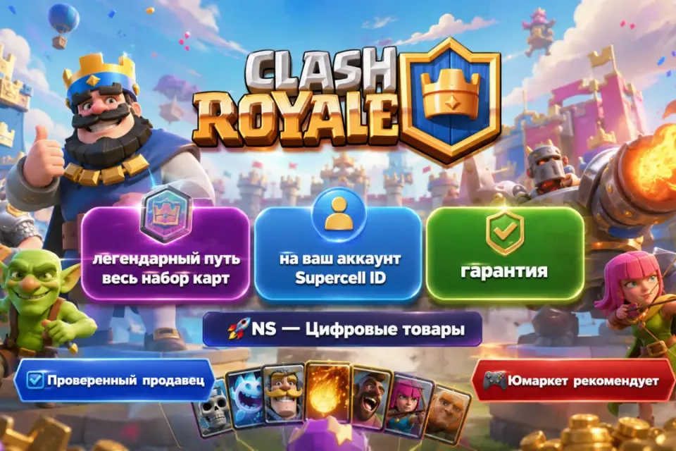 🔰 Clash Royale — [легендарный путь весь набор карт на Ваш аккаунт] 🔰