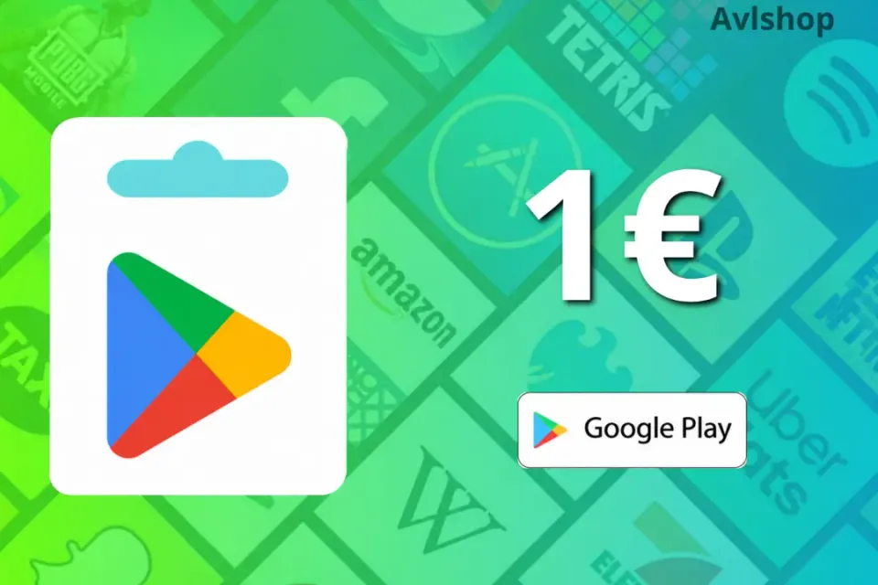 🎁 1 EUR – Подарочная карта Google Play 🇩🇪 Автовыдача!