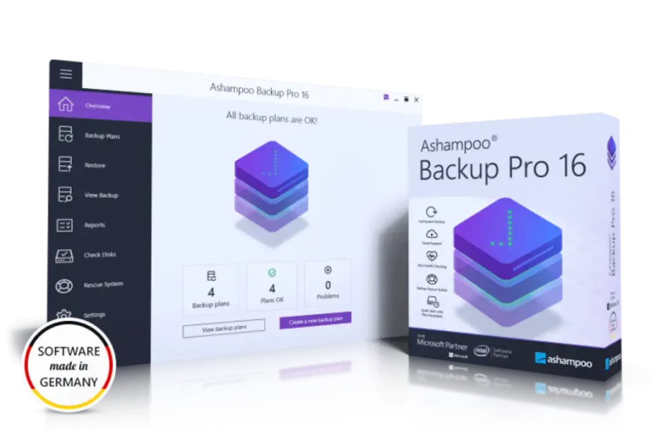 ✅ Ashampoo Backup Pro 16 | Пожизненная лицензия, ключ