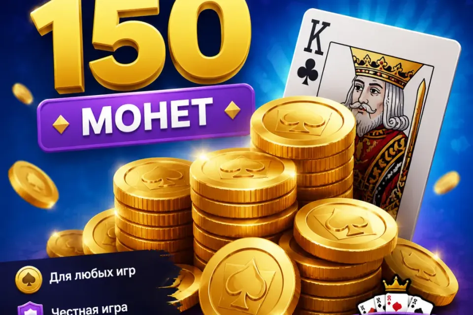 150 МОНЕТ Дурак Онлайн 🪙 МГНОВЕННО
