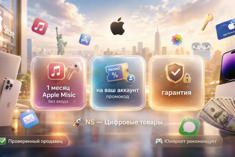 🔰 Apple Music — [1 месяц без входа на Ваш Apple ID аккаунт] 🔰