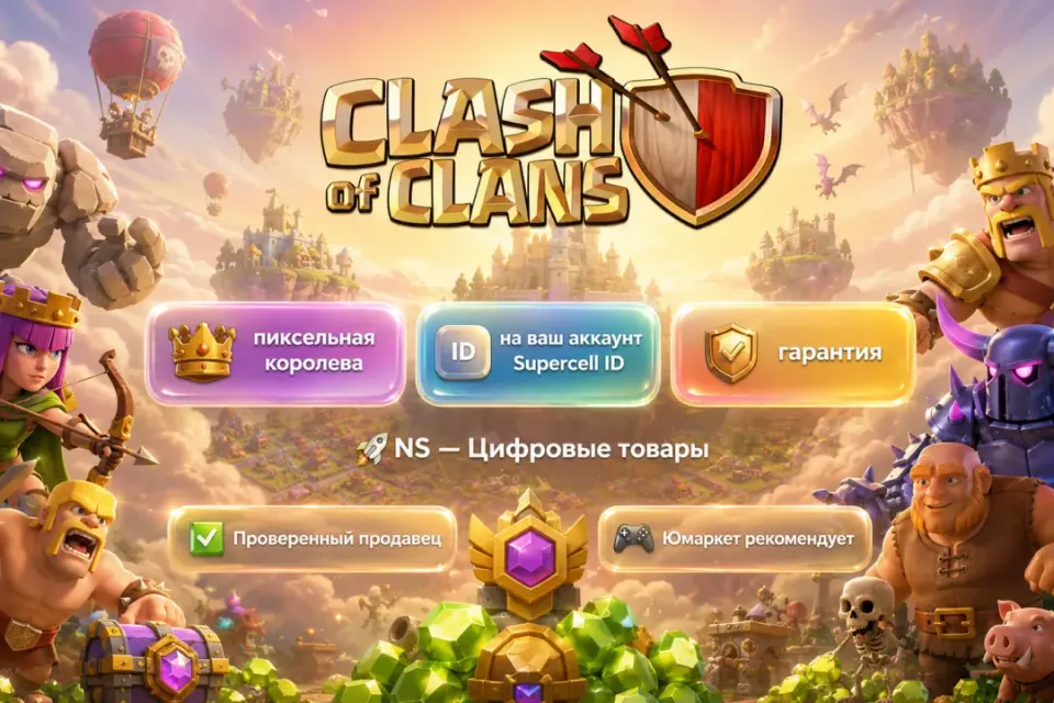 🔰 Clash of Clans — [пиксельная королева на Ваш аккаунт] 🔰