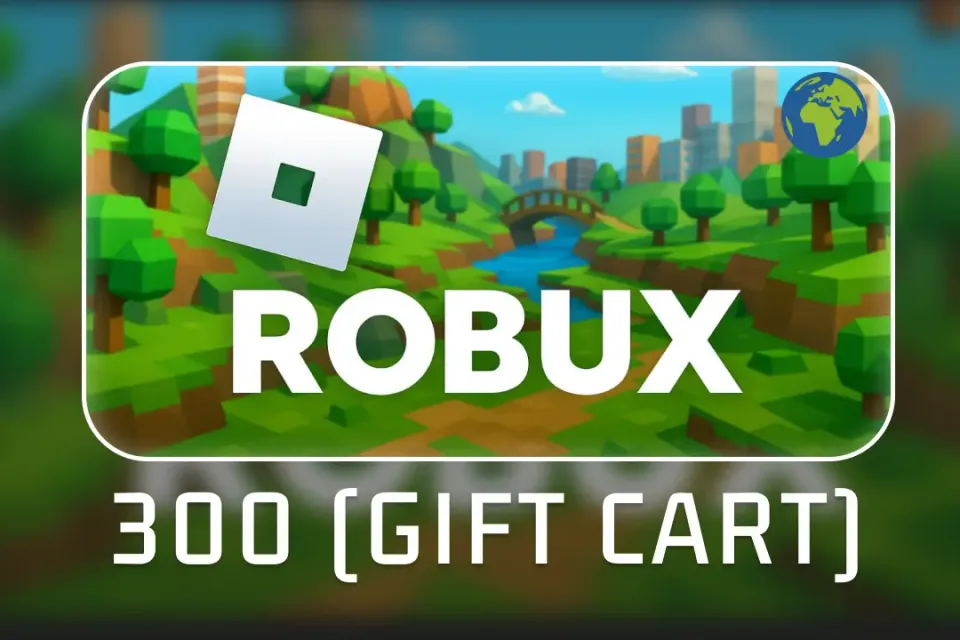 🎁 Roblox Gift Card — 300+ Robux