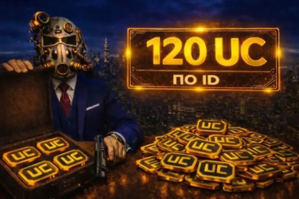 ✅ 120 UC ПО ID ✅ БЫСТРАЯ ДОСТАВКА ✅