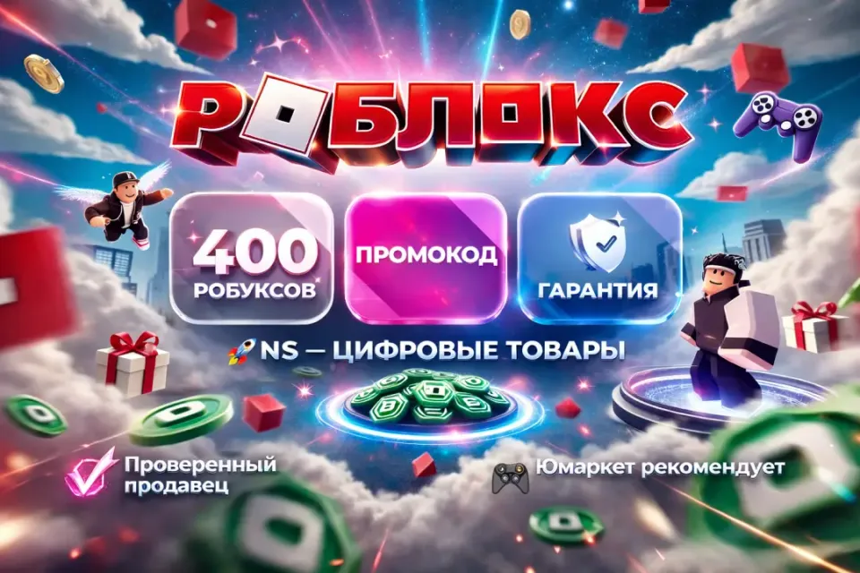 🔰 Роблокс — [400 робуксов промокод на Ваш аккаунт] 🔰