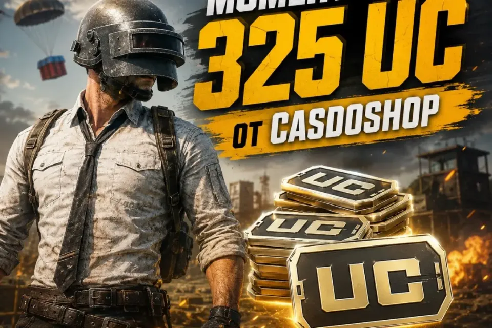 ⭐Pubg Mobile | Моментально | По ID | Международный сервер⭐🔥🎯325 UC🎯🔥