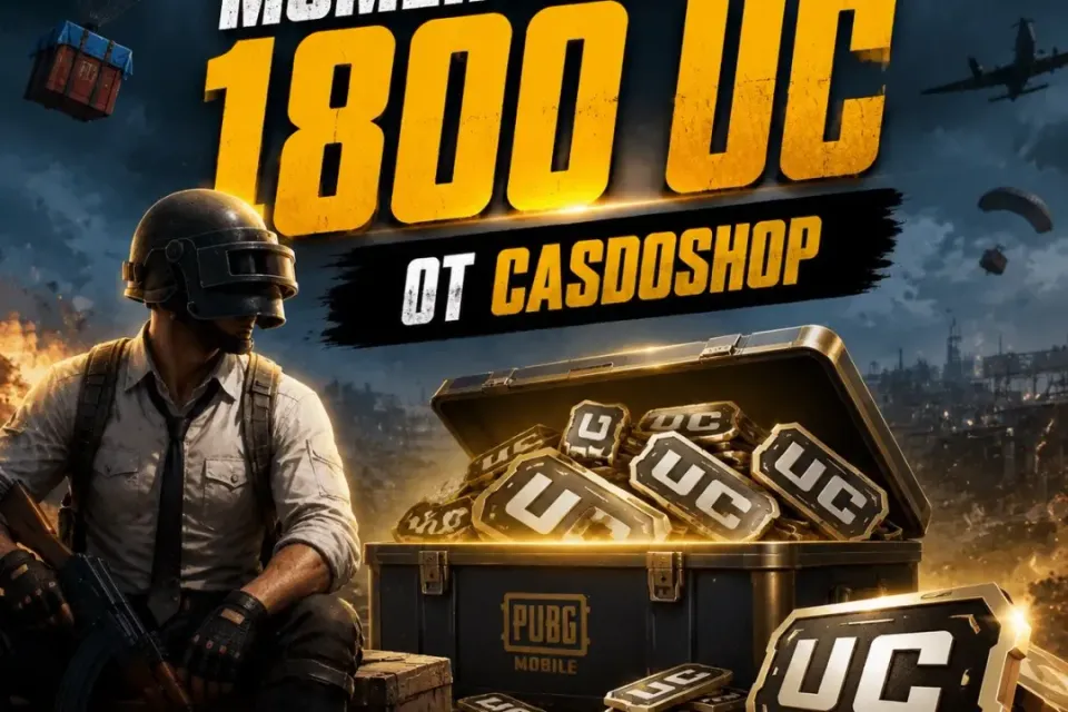 ⭐Pubg Mobile | Моментально | По ID | Международный сервер⭐🔥🎯1800 UC🎯🔥