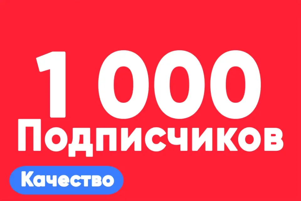 АВТО ВЫДАЧА 1 000 подписчиков на TikTok
