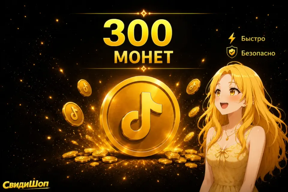 ⭐ БЫСТРО ⭐ 300 МОНЕТ ⭐