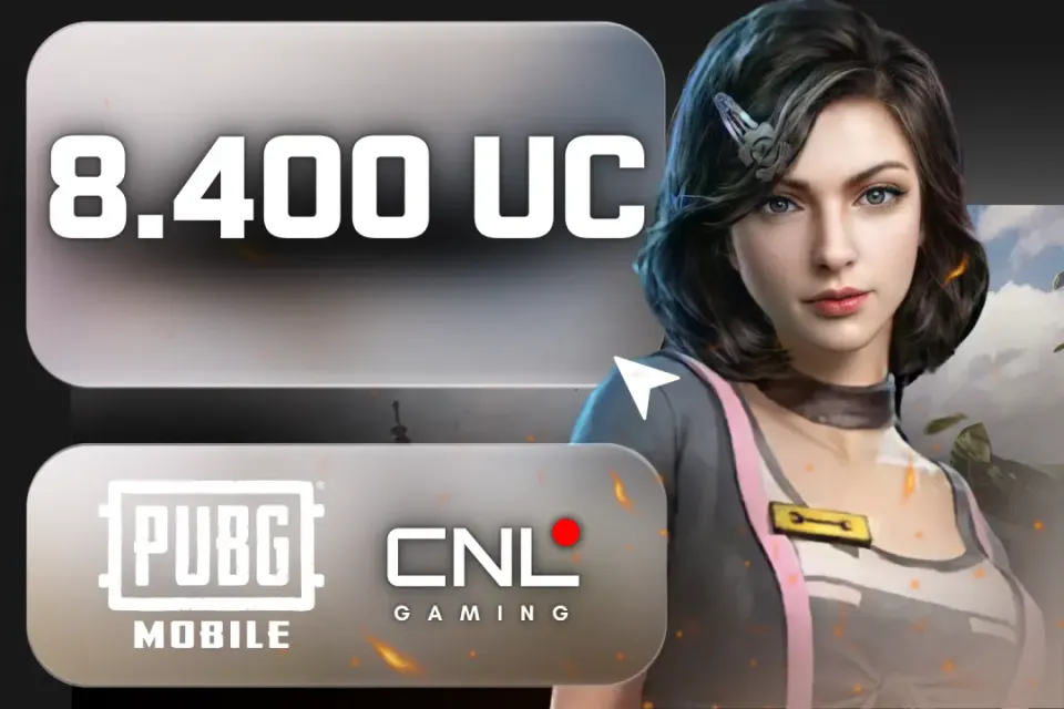 PUBG Mobile 8400 UC | Через UID