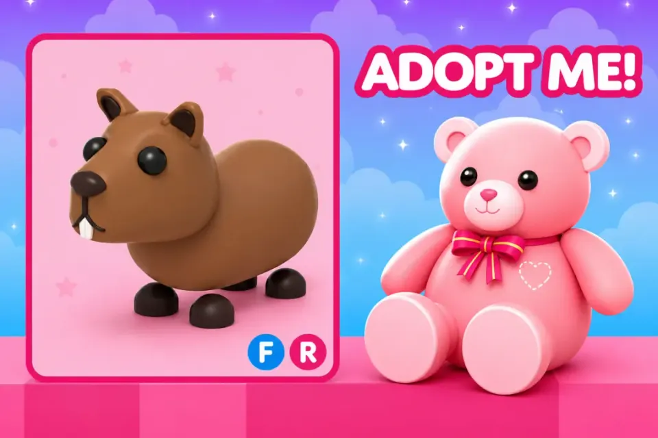 🌠FR CAPYBARA / КАПИБАРА / РЕДКИЙ ПЕТ / СКИДКА! / ADOPT ME / ПРИМИ МЕНЯ🌠
