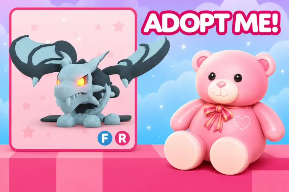 🌠FR Vampire Dragon / Вампир Дракон / ОЧЕНЬ РЕДКИЙ ПЕТ / СКИДКА! ADOPT ME / ПРИМИ МЕНЯ🌠