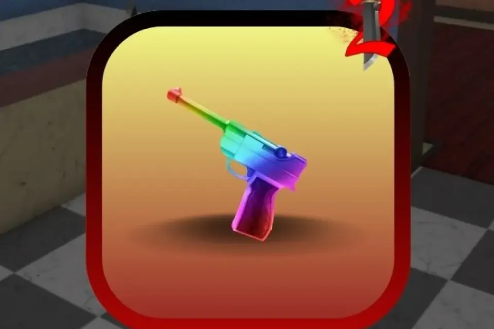 Murder Mystery 2 > Chroma Luger Gun
