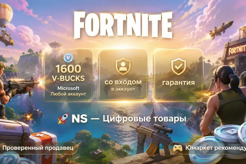 🔰 Fortnite Epic Games Microsoft — [800 V-BUCKS Турция / Украина на Ваш аккаунт] 🔰