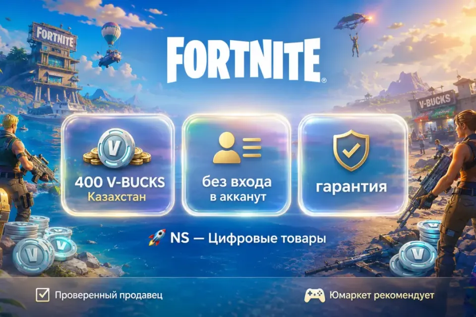 🔰 Fortnite Казахстан — [400 V-BUCKS / любая платформа / без входа в акканут] 🔰