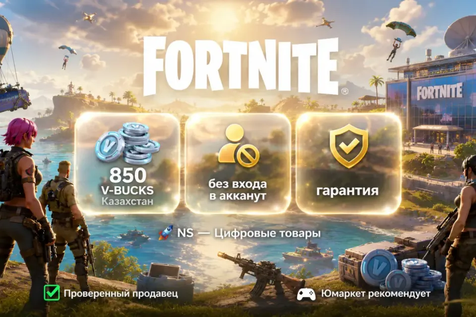 🔰 Fortnite Казахстан — [850 V-BUCKS / любая платформа / без входа в акканут] 🔰