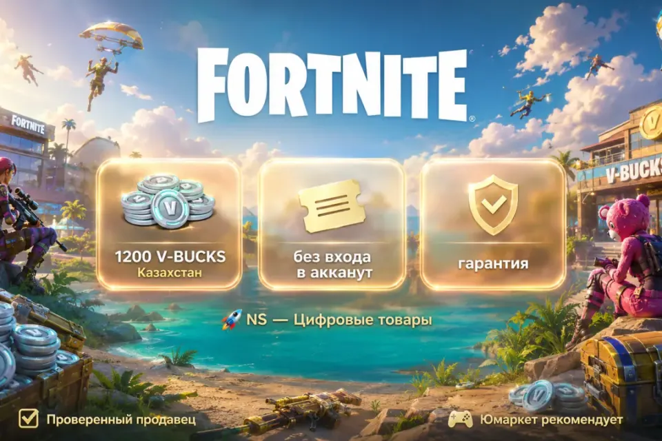🔰 Fortnite Казахстан — [1200 V-BUCKS / любая платформа / без входа в акканут] 🔰