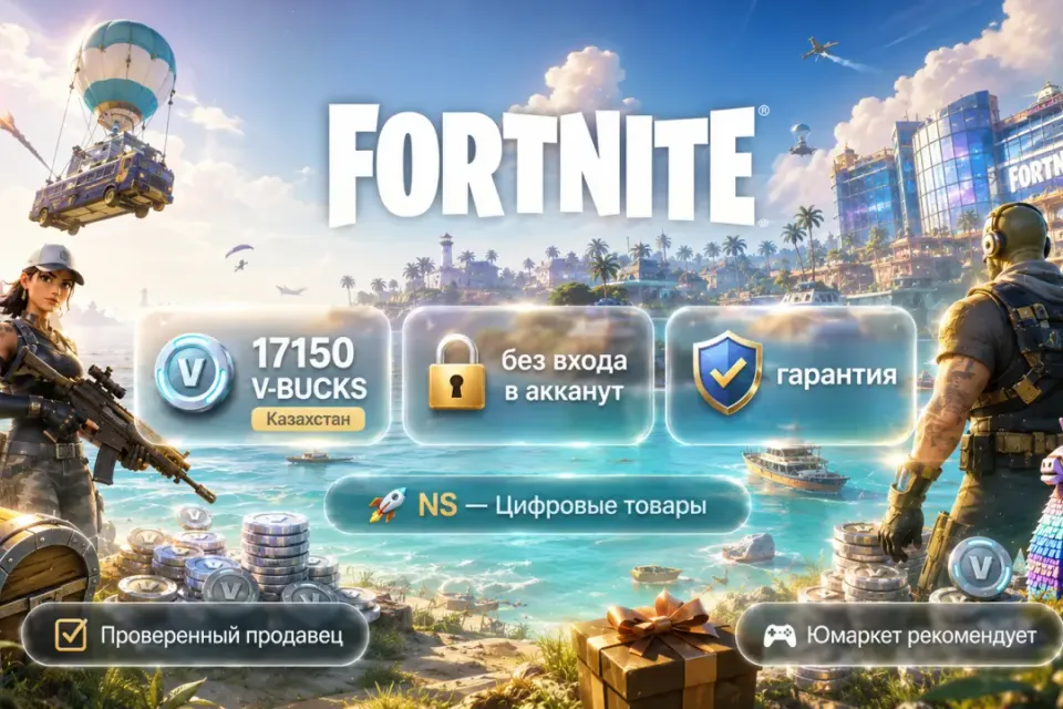 🔰 Fortnite Казахстан — [17150 V-BUCKS / любая платформа / без входа в акканут] 🔰
