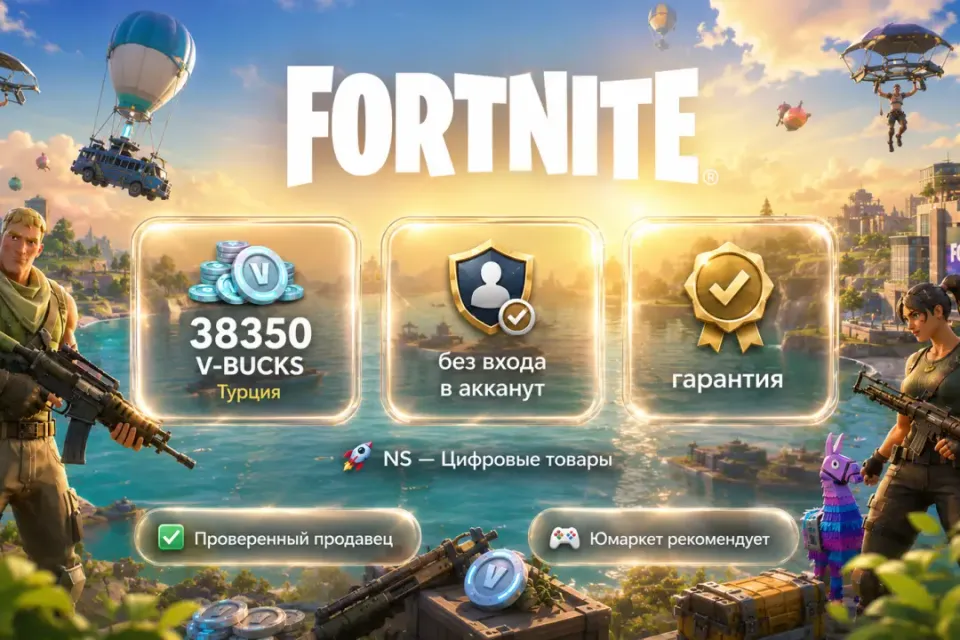 🔰 Fortnite Турция — [38350 V-BUCKS / любая платформа / без входа в акканут] 🔰
