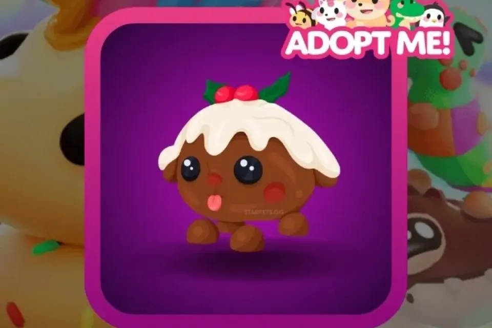 Adopt Me > Christmas Pudding Pup > N