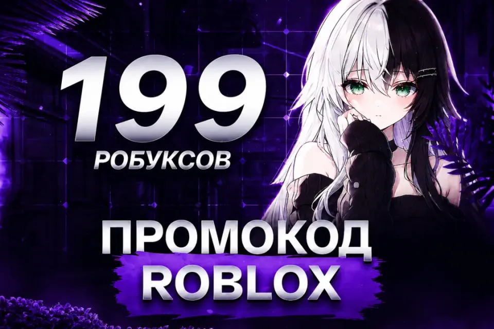 ✅🔥ПРОМОКОД НА 199 РОБУКСОВ🔥МОМЕНТАЛЬНО🔥✅