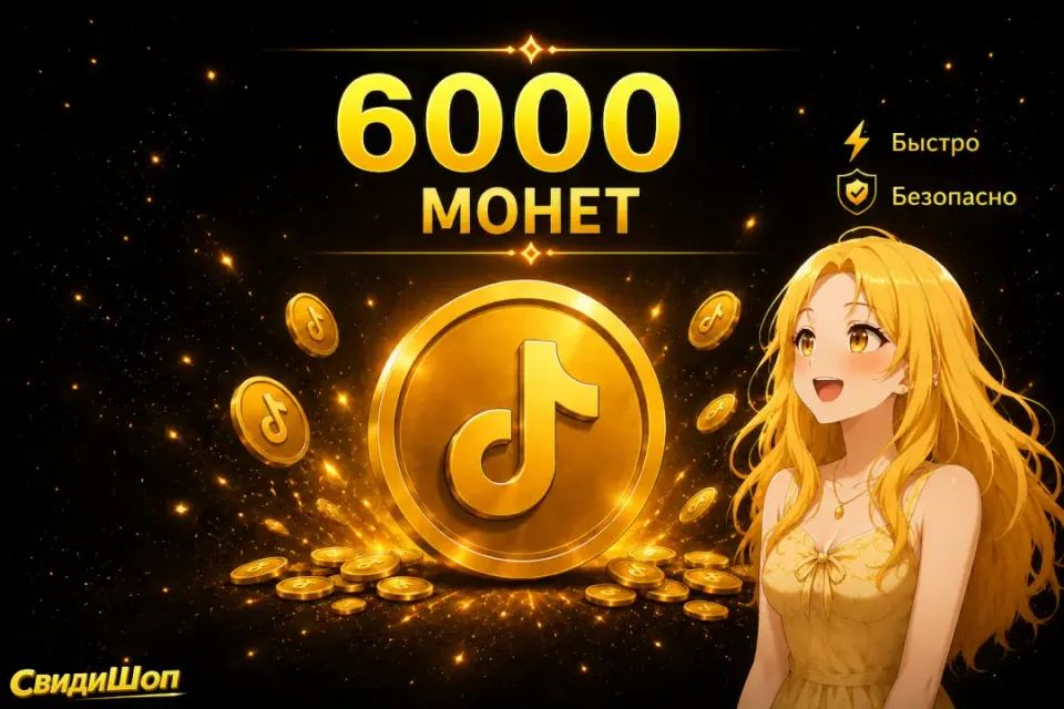 ⭐ БЫСТРО ⭐ 6000 МОНЕТ ⭐