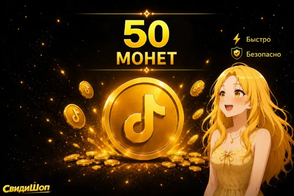 ⭐ БЫСТРО ⭐ 50 МОНЕТ ⭐