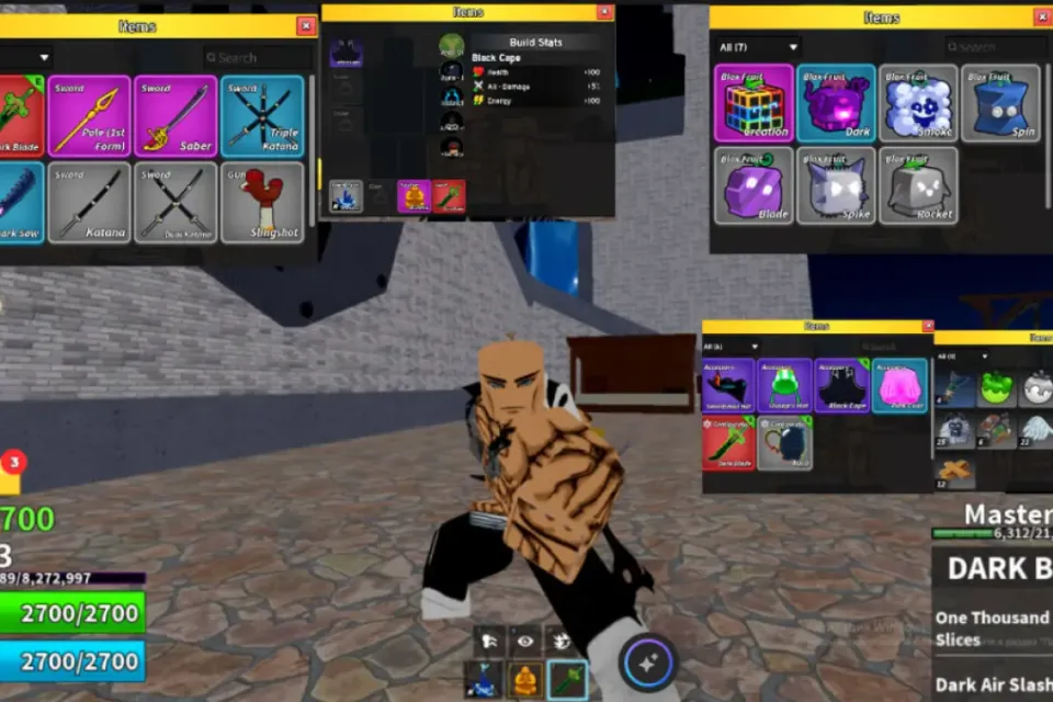 🗡️ BLOX FRUITS 753 LVL 🗡️DARK BLADE (ЙОРУ 1200 R$) 🗡️ СЪЕДЕНА БУДДА (BUDDHA) | 🗡️