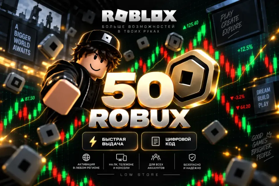 50 ROBUX💰| GLOBAL CODE | БЫСТРАЯ ВЫДАЧА
