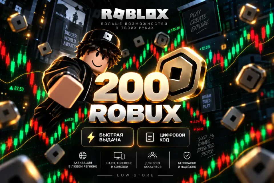 200 ROBUX💰| GLOBAL CODE | БЫСТРАЯ ВЫДАЧА