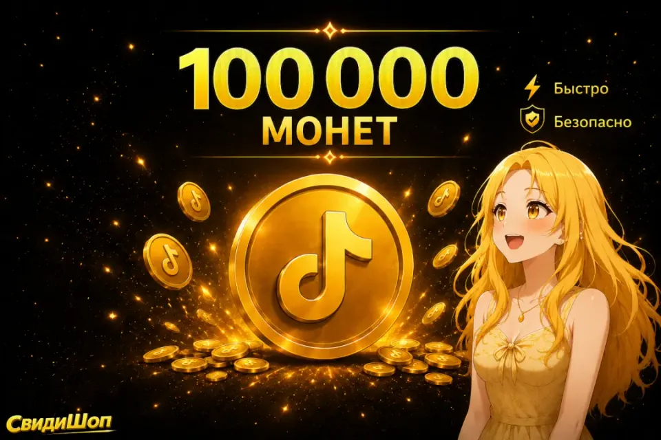 ⭐ БЫСТРО ⭐ 100000 МОНЕТ ⭐