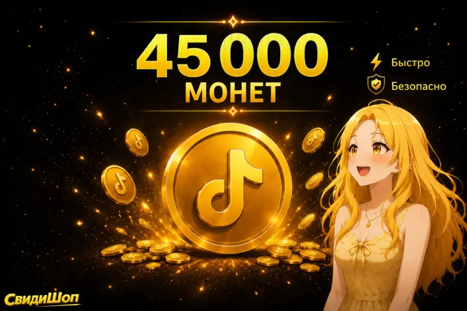 ⭐ БЫСТРО ⭐ 45000 МОНЕТ ⭐