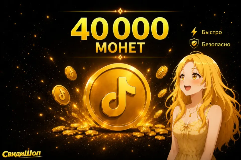 ⭐ БЫСТРО ⭐ 40000 МОНЕТ ⭐