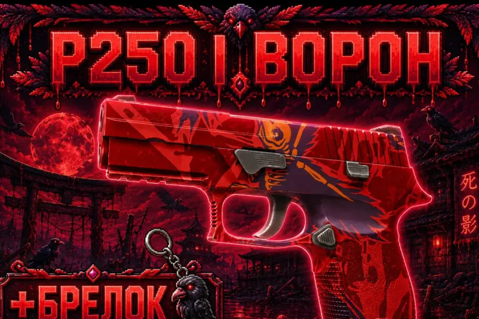🩸🩸П250"ВОРОН"🩸🩸+🎁БРЕЛОК И БОНУС🎁