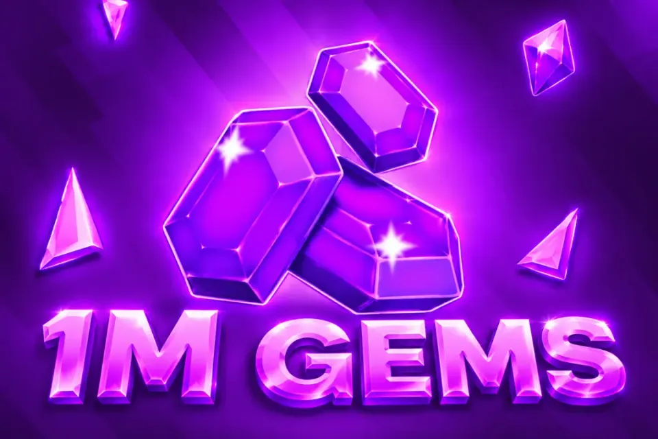 1M GEMS | Драгоценные камни из игры Death Ball