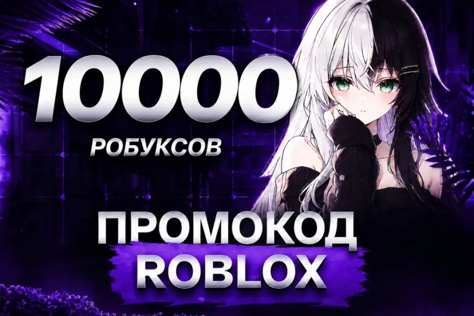 ✅🔥ПРОМОКОД НА 10000 РОБУКСОВ🔥МОМЕНТАЛЬНО🔥✅