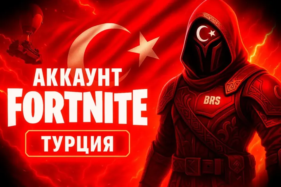 [] [НОВЫЙ] Fortnite - Турция (EPIC GAMES) — 0 ЧАСОВ | РОДНАЯ