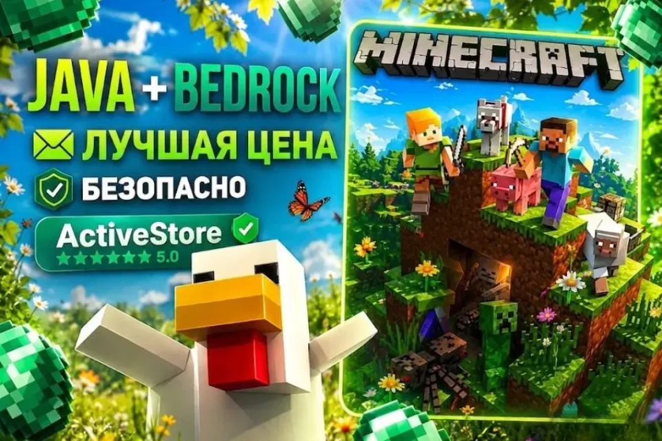 Minecraft: Java + Bedrock [Лицензия] | Лучшая цена