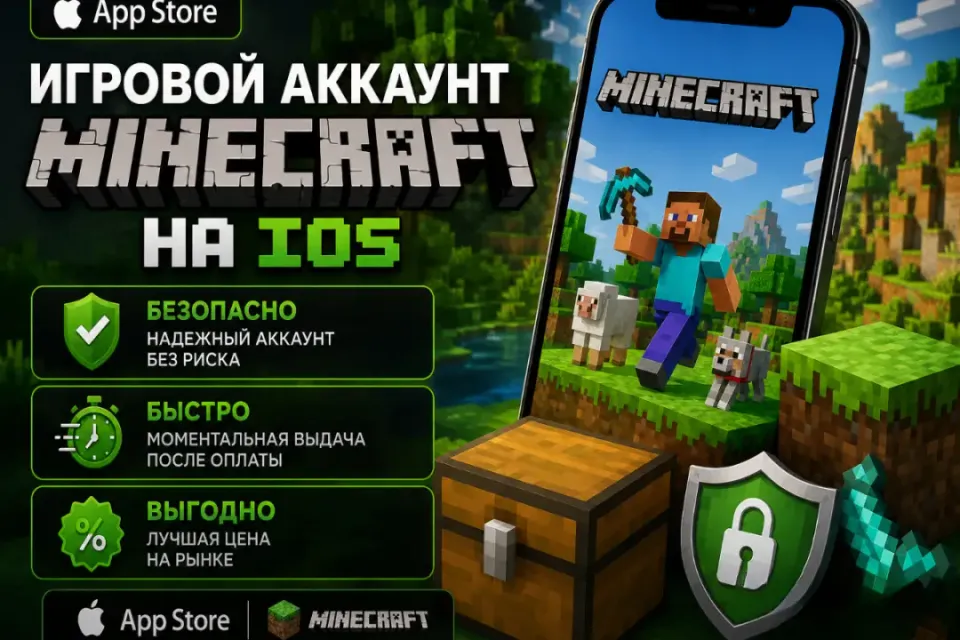 MINECRAFT НА IOS IPHONE IPAD | БЫСТРО И БЕЗОПАСНО
