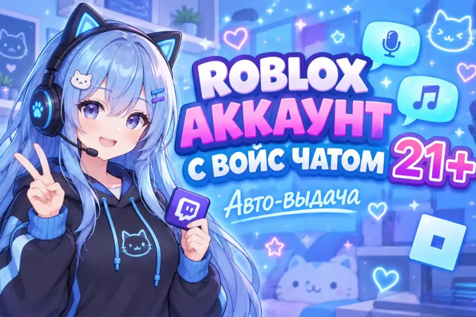 РОБЛОКС С ВЕРИФИЦИРОВАНЫМ ВОЗРАСТОМ 21+ | ЕСТЬ ВОЙС