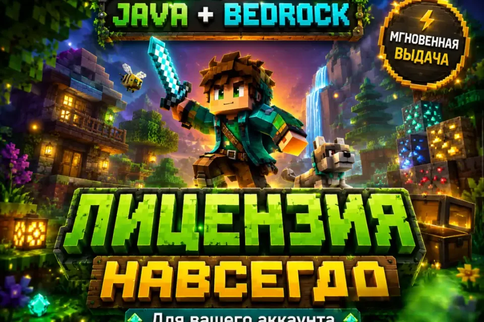 ЛИЦЕНЗИЯ MINECRAFT I БЕЗ БАНА НА HYPIXEL + ПЛАЩИ