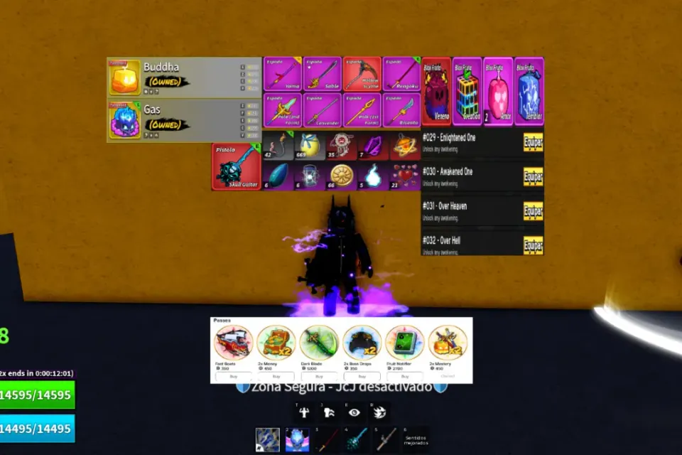 | ЖИР Blox Fruits | GAMEPASS: 1/6 + ПРЕМЫ